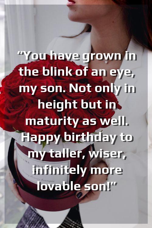 8th birthday wishes for son